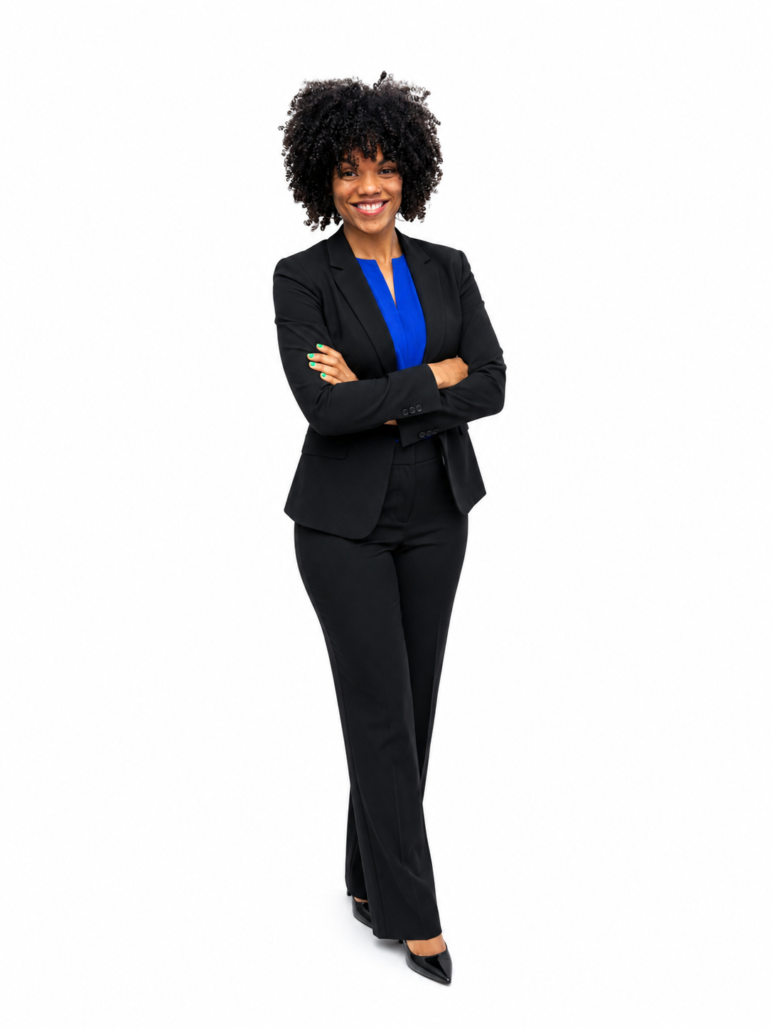 Abby McCall, author of Melanated Curls