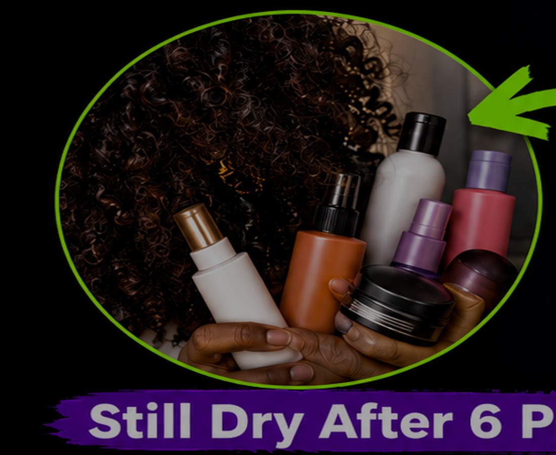 Close-up of curly and kinky hair texture
